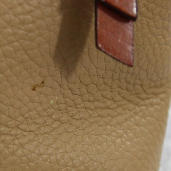 Dooney & Bourke Pebble Grain Crossbody Bag Tan Leather Adjustable Strap - Picture 13 of 13